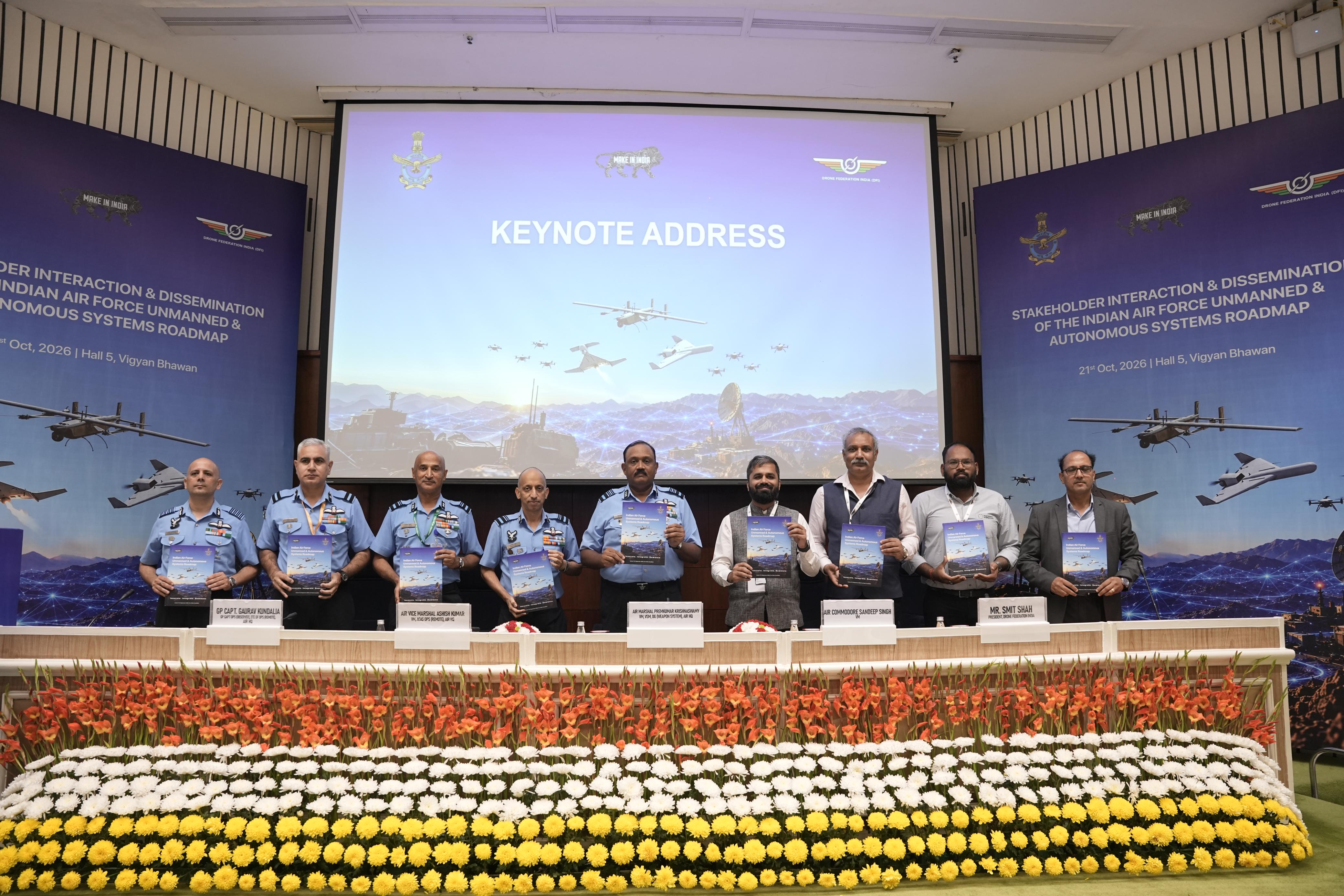 IAF Engages Industry Outreach Programme on Unmanned and Autonomous Systems Roadmap